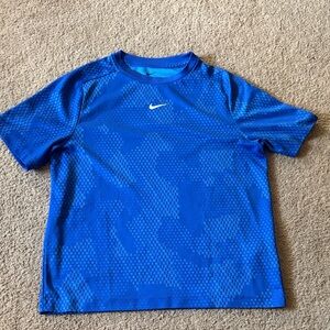 Nike Kids Blue Short Sleeve Athletic Tee